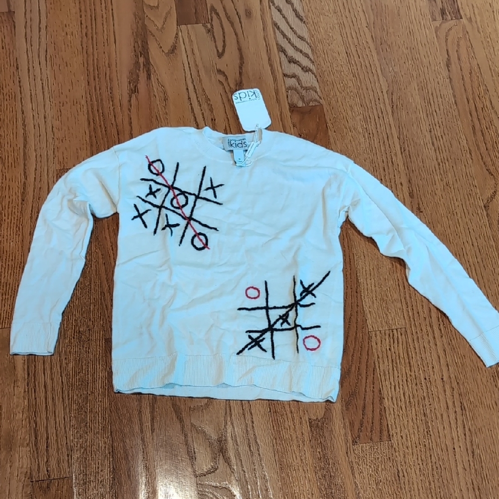 NWT Autumn Cashmere Tic Tac Toe Sweater